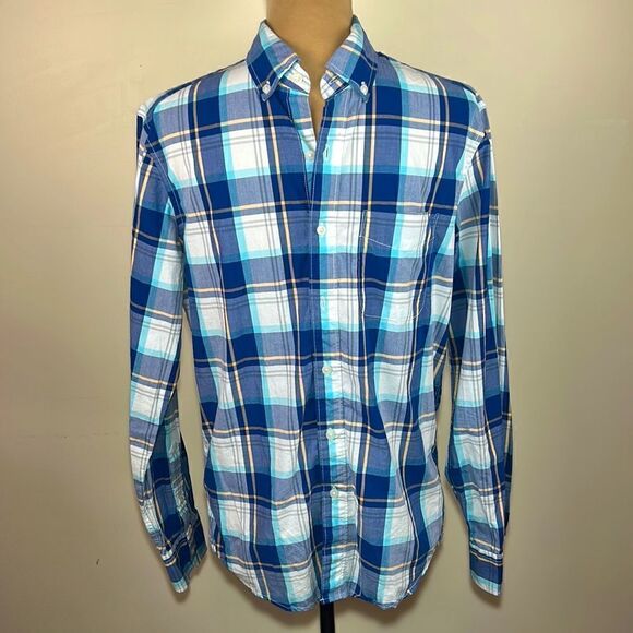 Men’s American Eagle plaid button down shirt size small - Picture 1 of 8